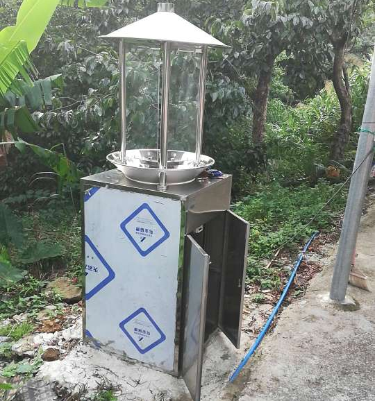 歐柯奇蟲情測報燈走進廣東增城林業(yè)資源管護大隊