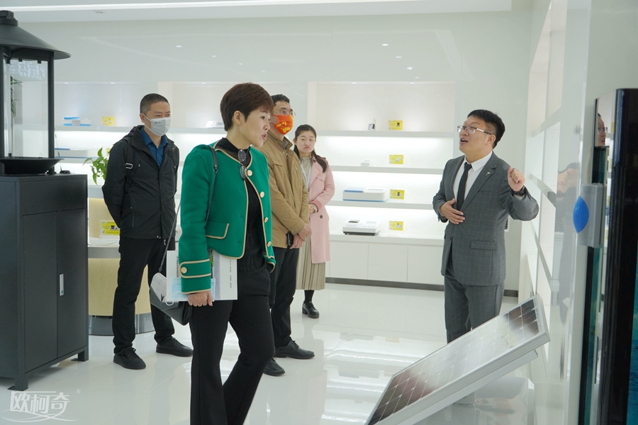 河南省誠建檢驗檢測技術(shù)股份有限公司董事長一行蒞臨歐柯奇參觀交流